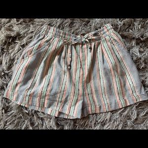 NWOT Angie gorgeous stripped shorts